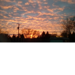 Sunset, sunrise