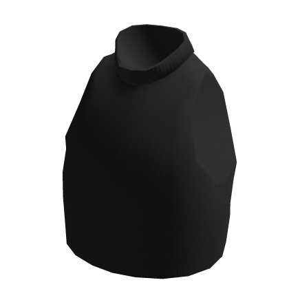 Black Tank Top Turtle Neck