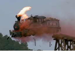 Back To The Future Train Crash Scene in 1885