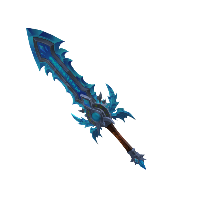 anime ice sword