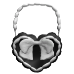 (CODE IN GROUPWALL) Valentine Heart Cake Purse