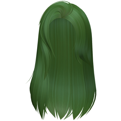 Long Dark Green Hair Roblox item