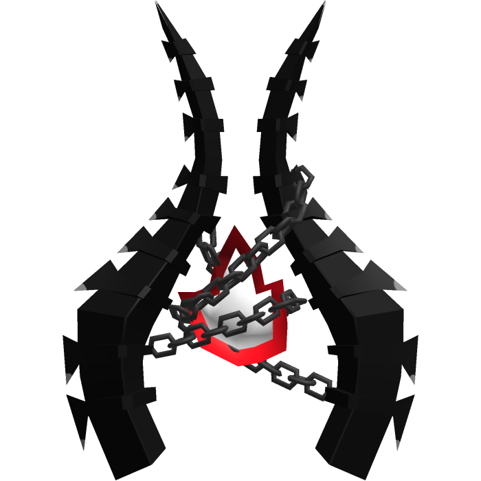 Chained Crimson Crystal Horns