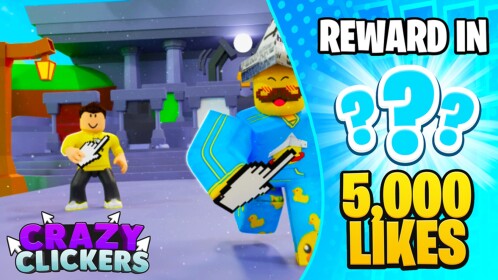 [🍀X500 LUCK!] Crazy Clickers