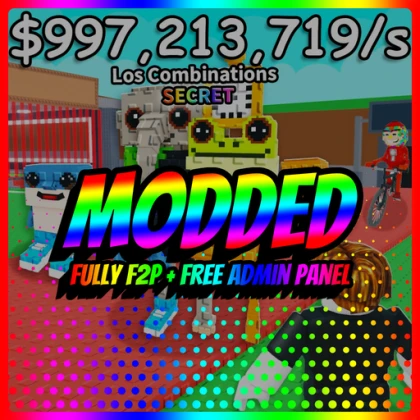 [🔨 INF ADMIN PANEL] Steal A Brainrot Modded