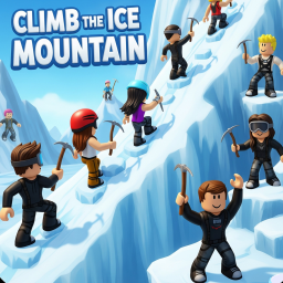 100 Players Ice Mountain! 🧊