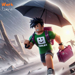 Tornado is coming ，but You have to go to work 😭😭