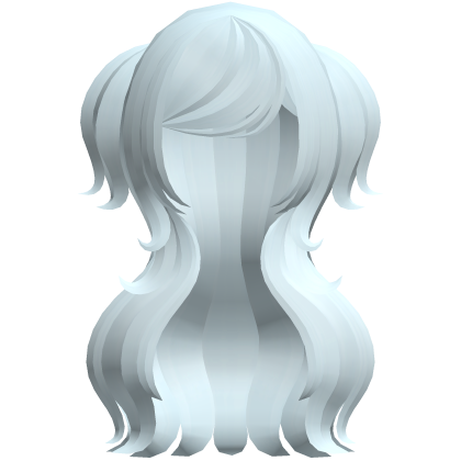 🐾 sweet fluffy curly long angel hair baby blue