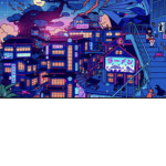 Chill anime hangout place