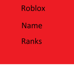 Roblox Name Ranks