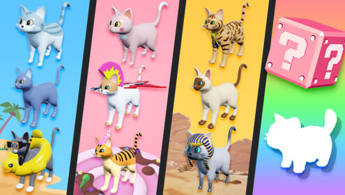 The Love Kitten Simulator Experience, Image source: Roblox.com