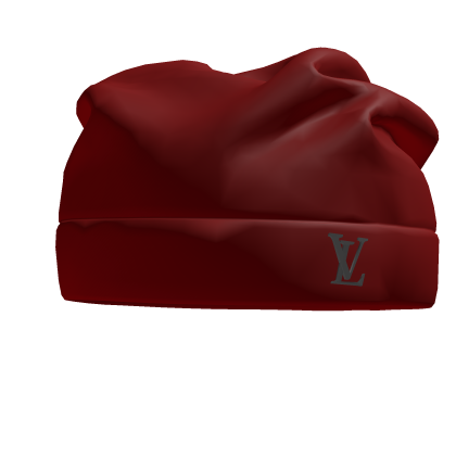 Black LV Skull Cap