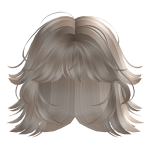 Blonde Messy Wolf Cut