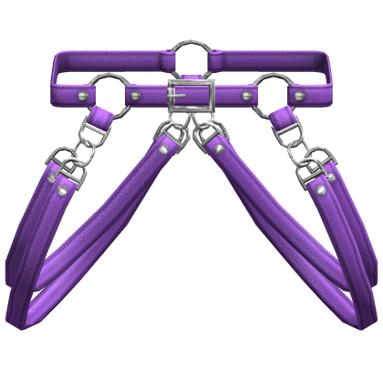 Purple Suspender Hanging Y2K Waist Straps 3.0