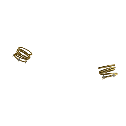 Gold Bracelets with White Clover Charms 3.0 thumbnail