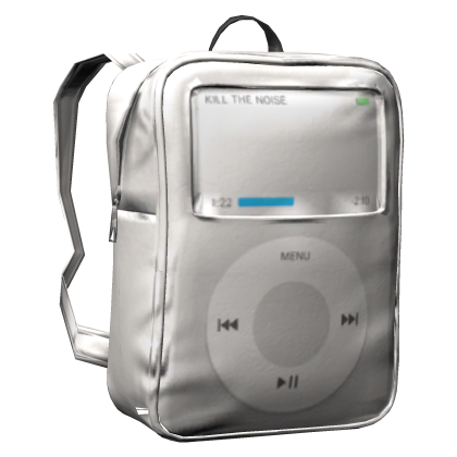 [4.0] White KillTheNoise Backpack Roblox item