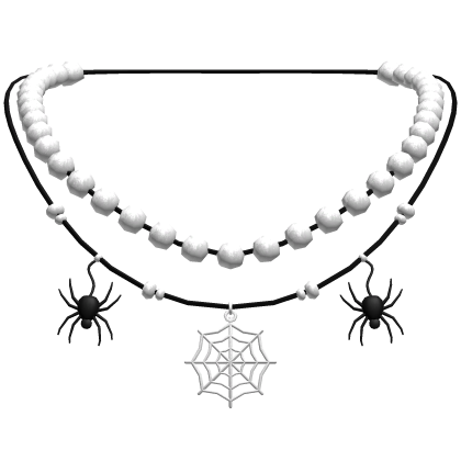 Y2K Layered Spider Necklace 🕸️