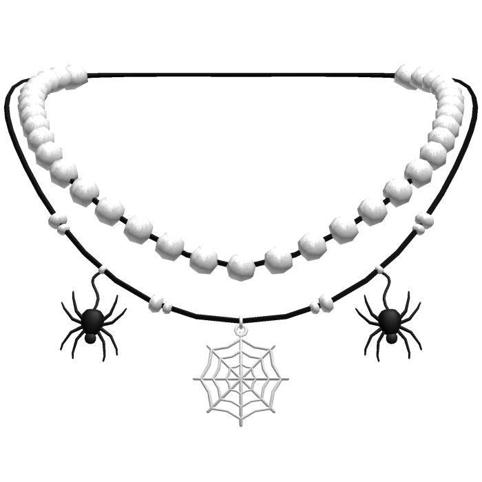 Y2K Layered Spider Necklace 🕸️