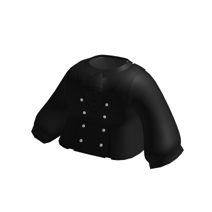 anime school button up dress uniform black thumbnail