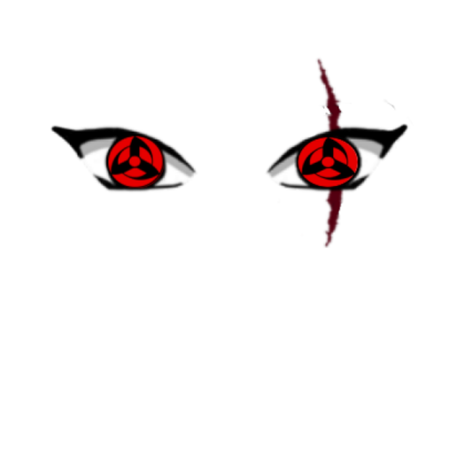 Shinobi life eyes (Obito's Sharingan but ######## Roblox decal