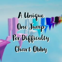 A Unique One Jump Per Difficulty Chart Obby