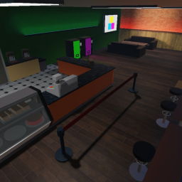 Hangout in a Coffee Shop