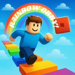[NEW!🌈] RAINBOW OBBY! icon