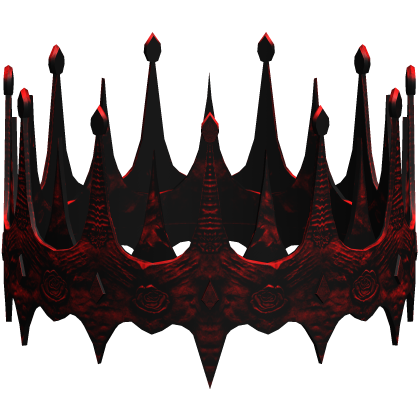Crimson Ancient Medieval Crown