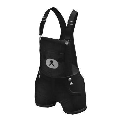 bear overalls black thumbnail