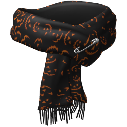 Sinister Halloween Winter Scarf