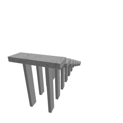 Modern Marble Stairs - W/ Legs