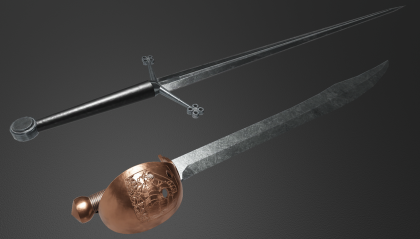PBR Sword Pack - Historic preview 2