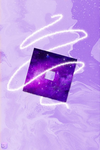 Purple orbs