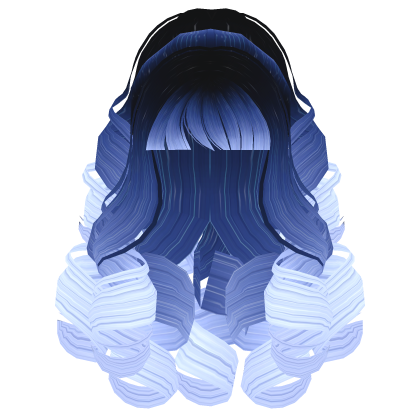 Fluffy Curly Pearl Ponytail Galaxy