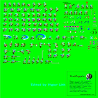 Link sprite sheet