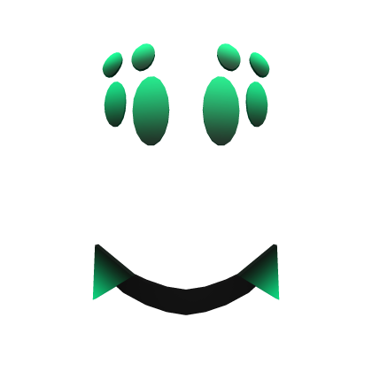 Smiling Mint Spider Face Roblox item