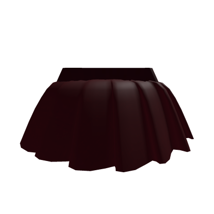 ❤️ Dark Red Pleated Skirt [Short] [1.0]