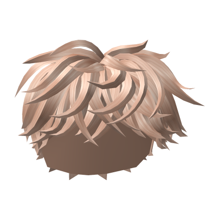 Blonde Fluffy Messy Hair Roblox item