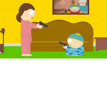 the south park goofs