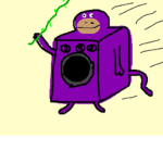 Purple Monkey Dishwasher's