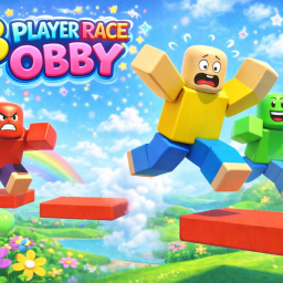 Easy 3 player race obby icon