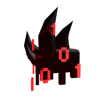 Corrupted Red Spike Pauldron Right thumbnail