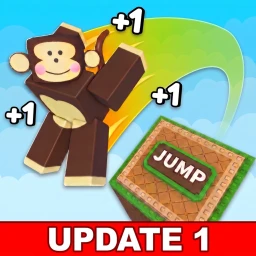 +1 Monkey High Jump Power Escape icon