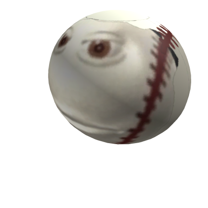 Baseball with Face