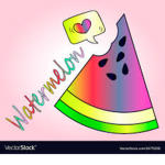 Rainbow watermelon squad