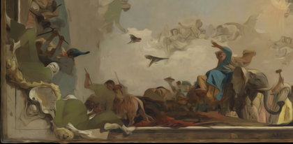 Plain Huge Painting