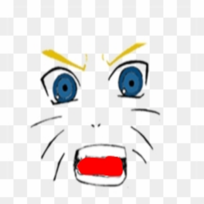 Naruto face Roblox decal