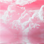 aesthetic pink cloudss