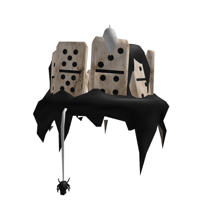Halloween domino crown