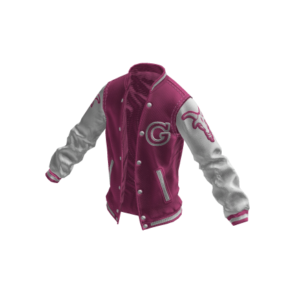 College Jacket | Rosa White